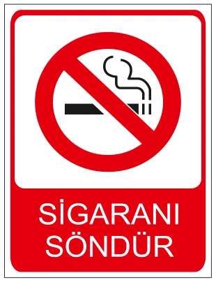 SİGARANI SÖNDÜR