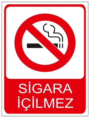 SİGARA İÇİLMEZ