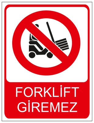 FORKLİFT GİREMEZ