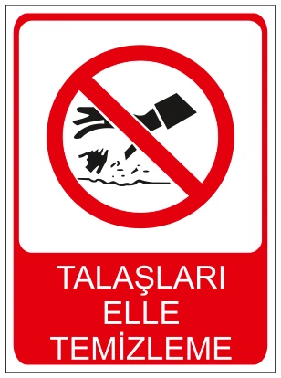 TALAŞLARI ELLE TEMİZLEME