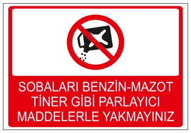SOBALARI BENZİN-MAZOT TİNER GİBİ PARLAYICI