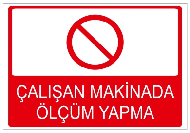 ÇALIŞAN MAKİNADA ÖLÇÜM YAPMA