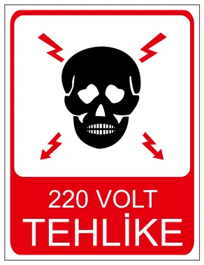 220 VOLT TEHLİKE