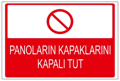 PANOLARIN KAPAKLARINI KAPALI TUT