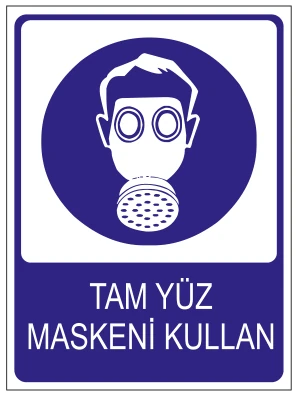 TAM YÜZ MASKENİ KULLAN