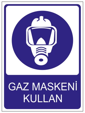 GAZ MASKENİ KULLAN