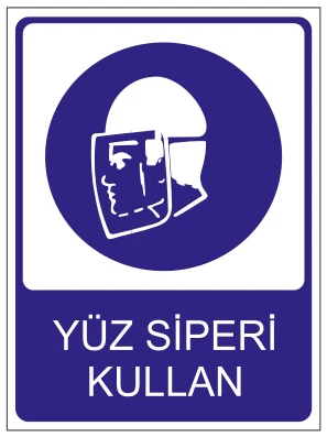 YÜZ SİPERİ KULLAN