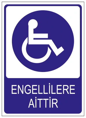 ENGELLİLERE AİTTİR