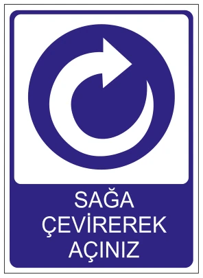 SAĞA ÇEVİREREK AÇINIZ