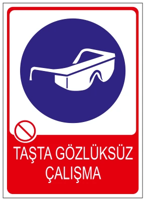 TAŞTA GÖZLÜKSÜZ ÇALIŞMA