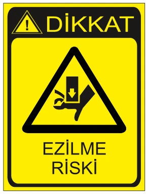 DİKKAT EZİLME RİSKİ