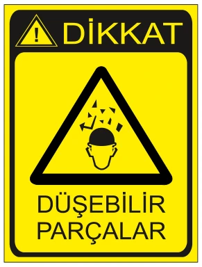 DİKKAT DÜŞEBİLİR PARÇALAR