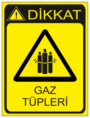 DİKKAT GAZ TÜPLERİ