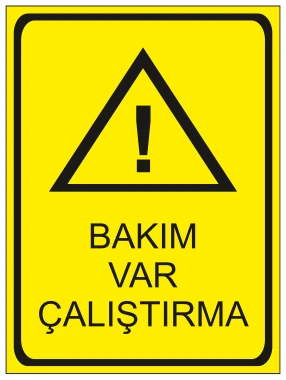 BAKIM VAR ÇALIŞTIRMA