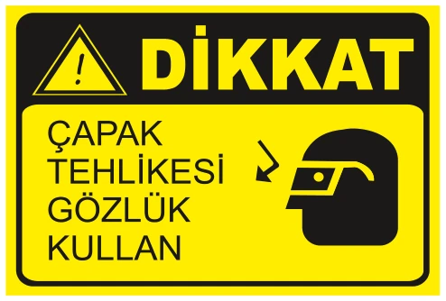 DİKKAT ÇAPAK TEHLİKESİ GÖZLÜK