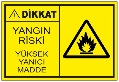 DİKKAT YANGIN RİSKİ YÜKSEK