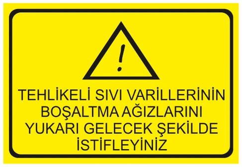 TEHLİKELİ SIVI VARİLLERİNİN