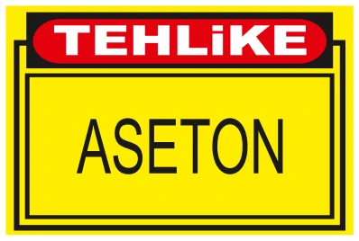 TEHLİKE ASETON