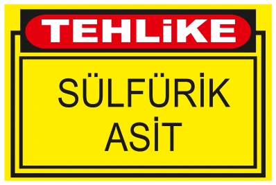 TEHLİKE SÜLFÜRİK ASİT