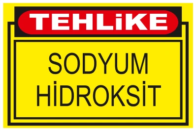 TEHLİKE SODYUM HİDROKSİT