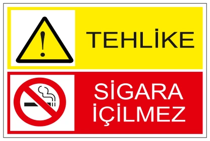 TEHLİKE SİGARA İÇİLMEZ