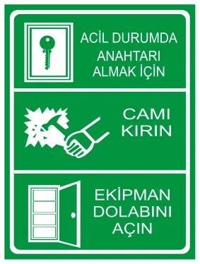 ACİL DURUMDA ANAHTARI ALMAK İÇİN CAMI