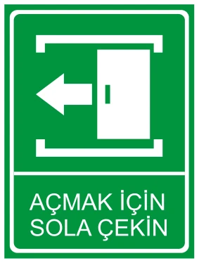 AÇMAK İÇİN SOLA ÇEKİN