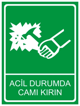 ACİL DURUMDA CAMI KIRIN