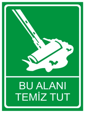 BU ALANI TEMİZ TUT