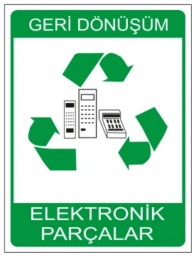 GERİ DÖNÜŞÜM ELEKTRONİK PARÇALAR