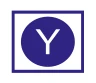 Y İşareti — Mavi