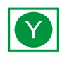 Y İşareti — Yeşil