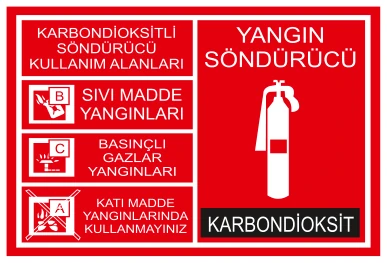 KARBONDİOKSİTLİ SÖNDÜRÜCÜ