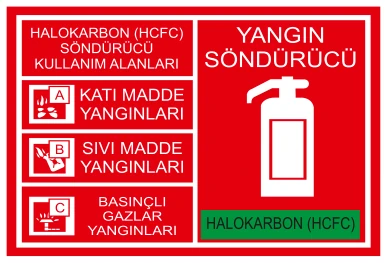 HALOKARBON (HCFC SÖNDÜRÜCÜ