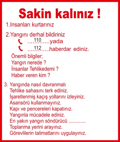 SAKIN KALINIZ