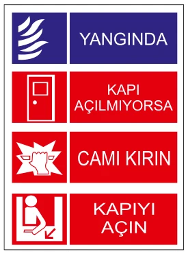 YANGINDA KAPI AÇILMIYORSA CAMI KIRIN