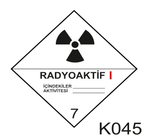 RADYOAKTİF I İÇİNDEKİLER AKTİVİTESİ
