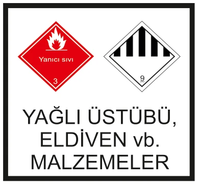YANICI SIVI YAĞLI ELDİVEN VB MALZEMELER