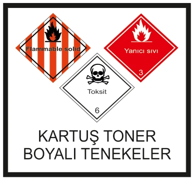 YANICI SIVI TOKSİT KARTUŞ TONER BOYALI TENEKELER