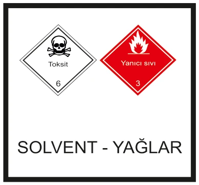 YANICI SIVI TOKSİK SOLVENT - YAĞLAR