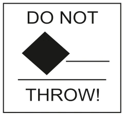 DO NOT THROW