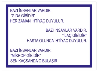 BAZI İNSANLAR VARDIR GIDA GİBİDİR