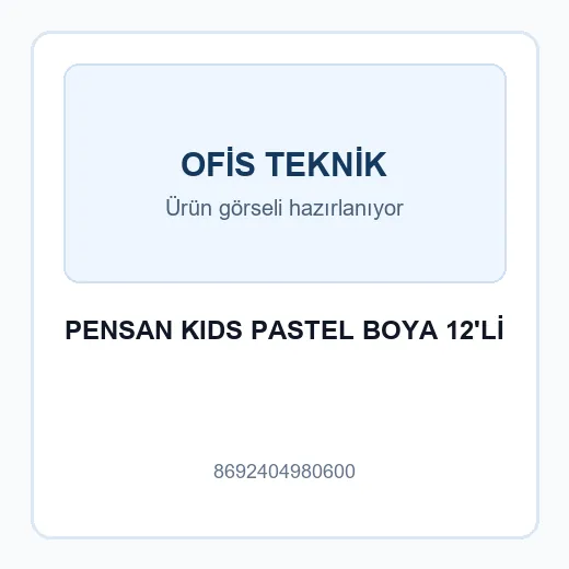 PENSAN KIDS PASTEL BOYA 12'Lİ