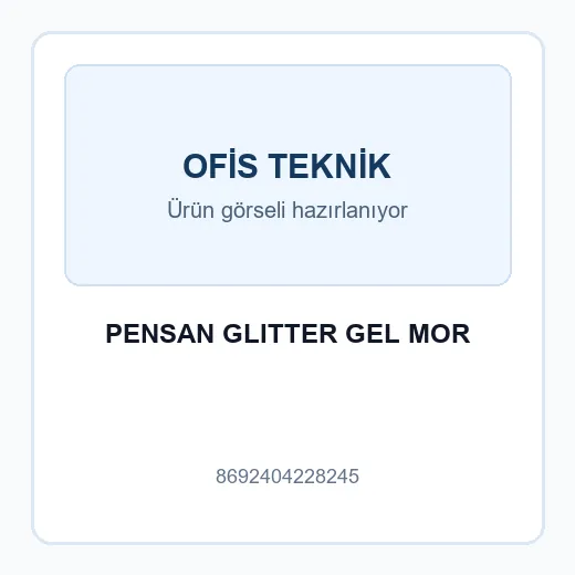 PENSAN GLITTER GEL MOR