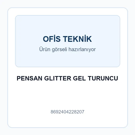 PENSAN GLITTER GEL TURUNCU