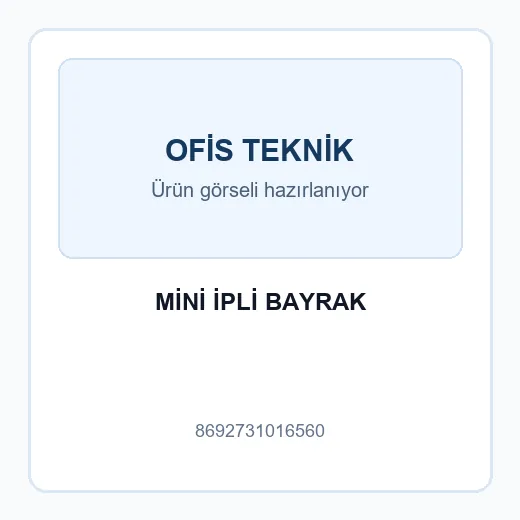 MİNİ İPLİ BAYRAK