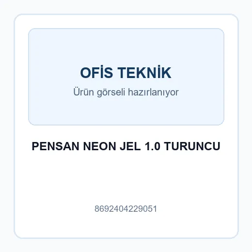 PENSAN NEON JEL 1.0 TURUNCU