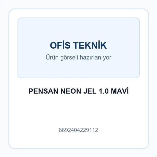 PENSAN NEON JEL 1.0 MAVİ
