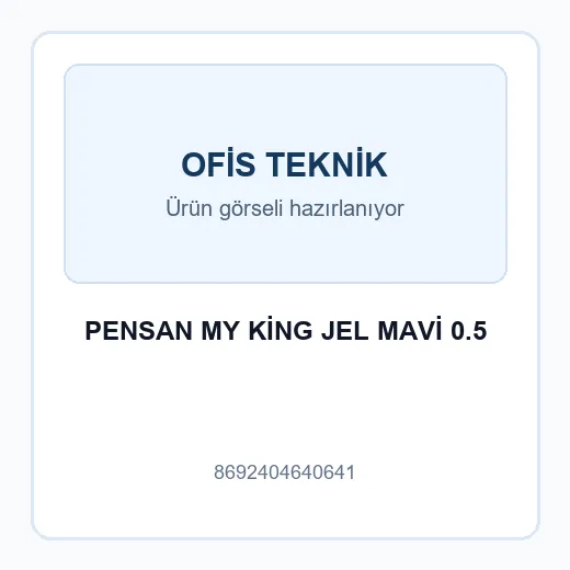 PENSAN MY KİNG JEL MAVİ 0.5