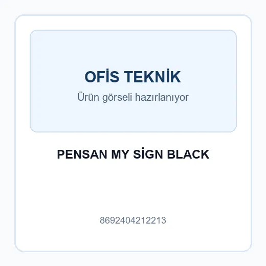 PENSAN MY SİGN BLACK